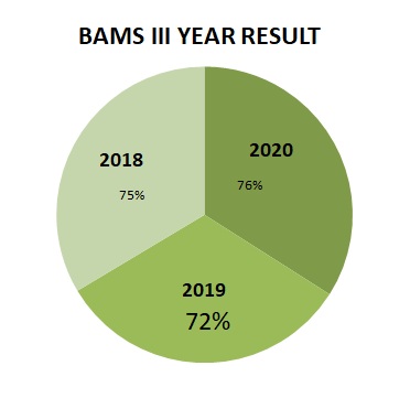 BAMS 1 Year Graph